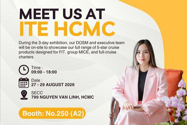 Meet Mekong Saga Cruise at ITE HCMC 2026